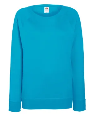 62146 Fruit Of The Loom Lady-Fit Lightweight Raglan Sweat