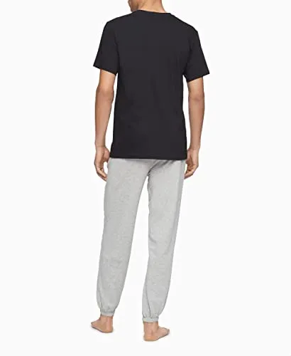 Calvin Klein Men's Cotton Classics 3-Pack Undershirts, 3 BLACK - CREWNECK, S