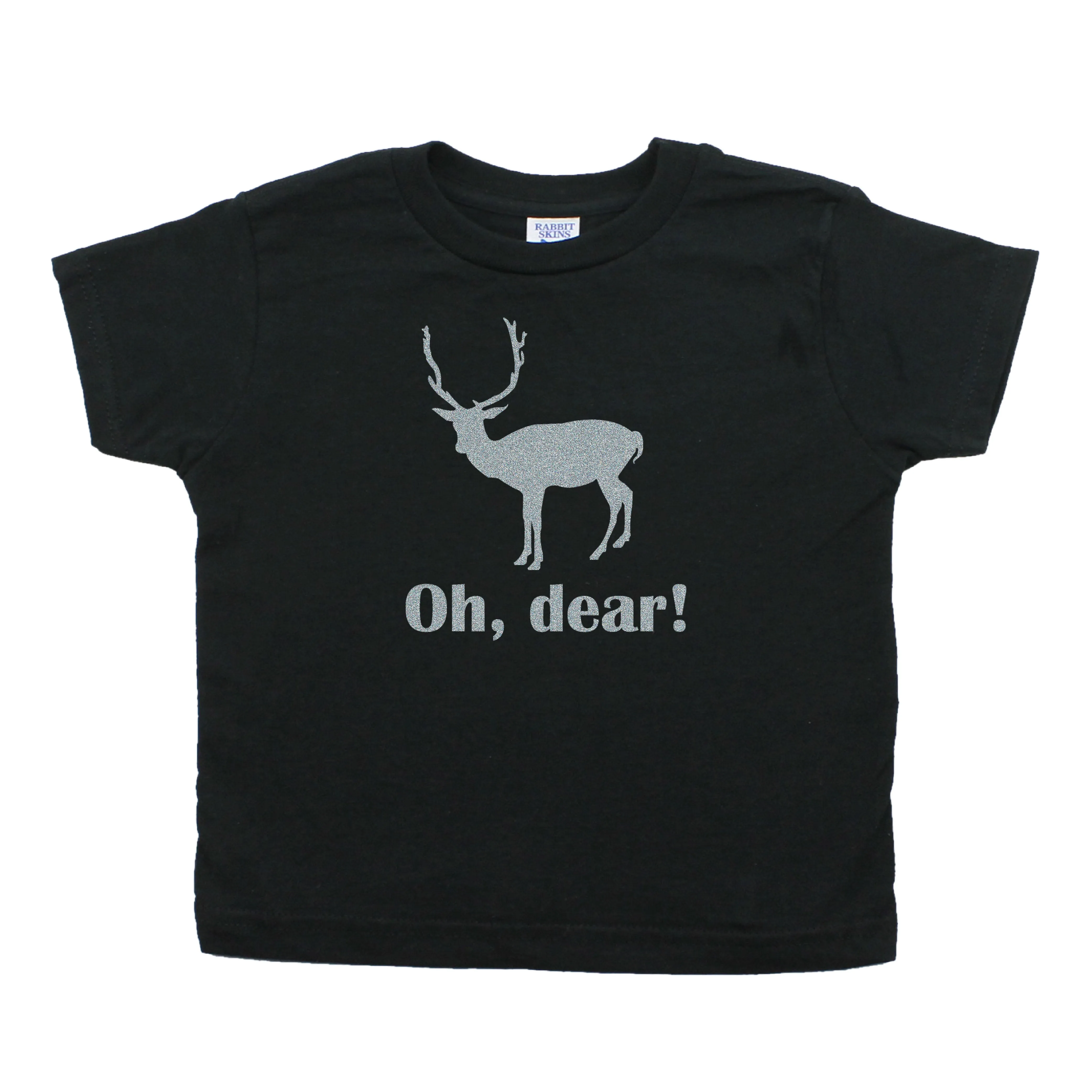 Christmas Oh Dear Toddler Short Sleeve T-Shirt