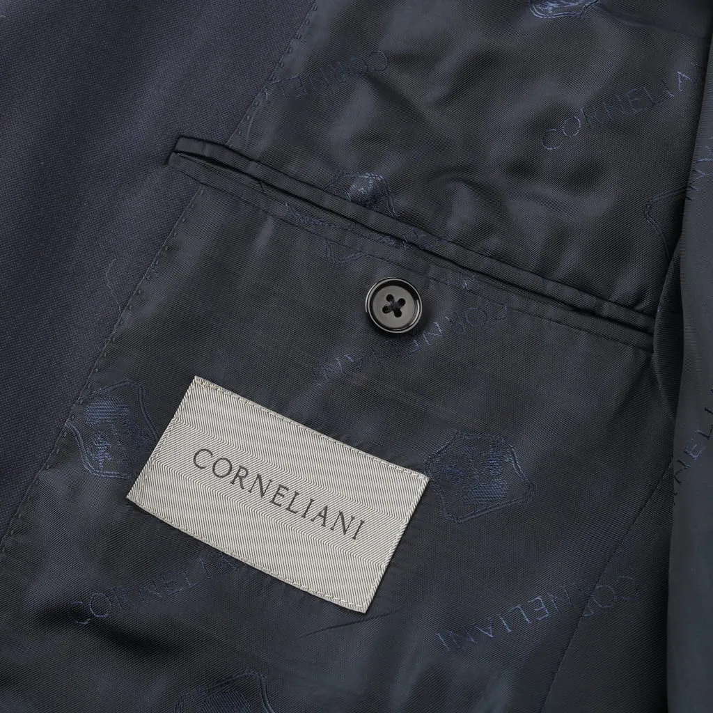 CORNELIANI Bi-stretch Leader Suit NAVY