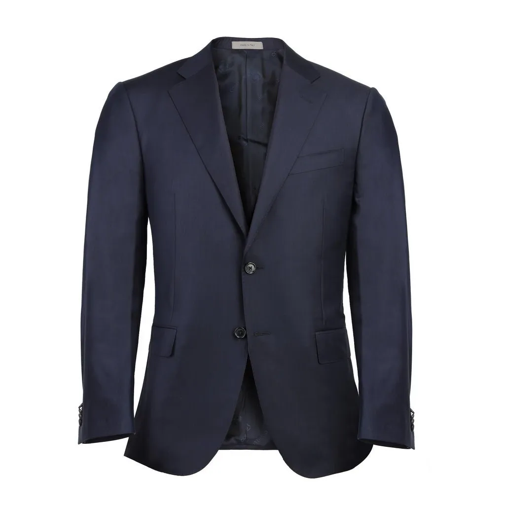 CORNELIANI Bi-stretch Leader Suit NAVY