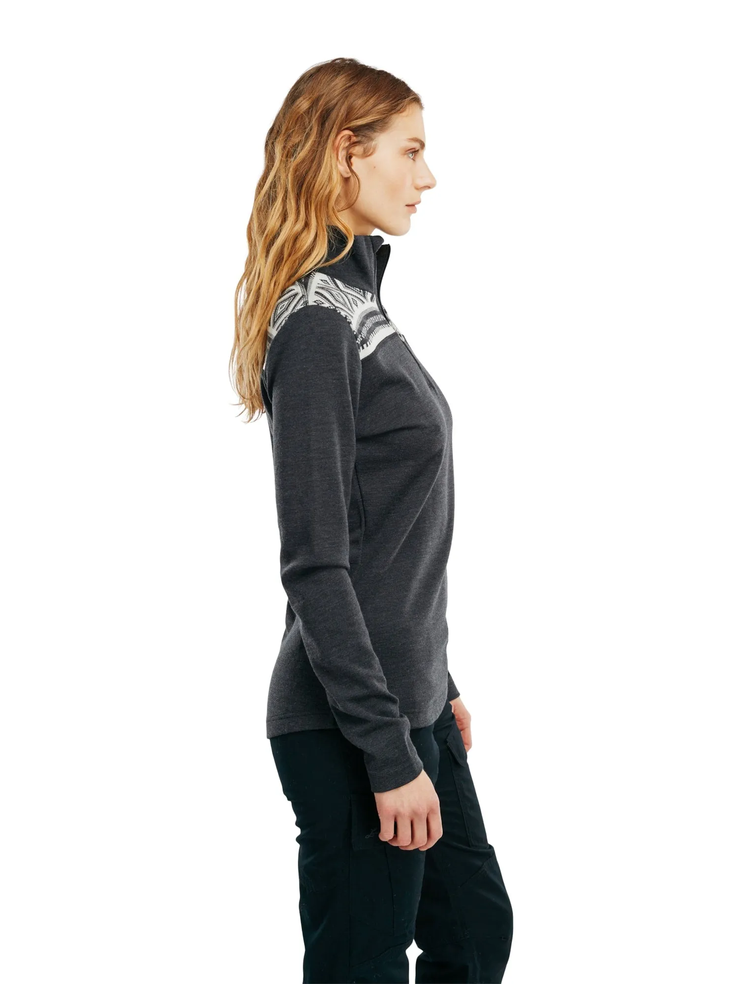 Dale Of Norway | Base Layer | Cortina Sweater | Women's | Dark Charcoal