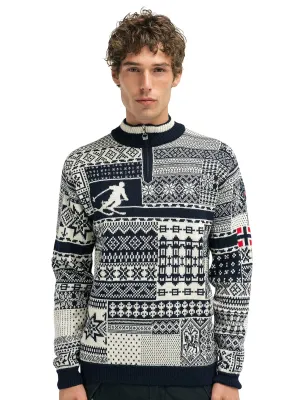 Dale of Norway | History Sweater | Men's | Navy/Off White