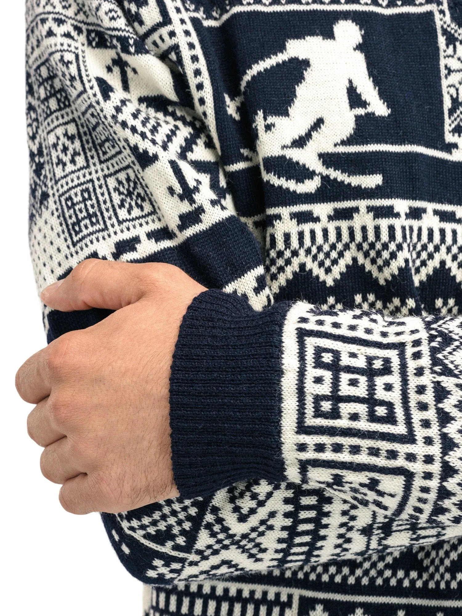 Dale of Norway | History Sweater | Men's | Navy/Off White