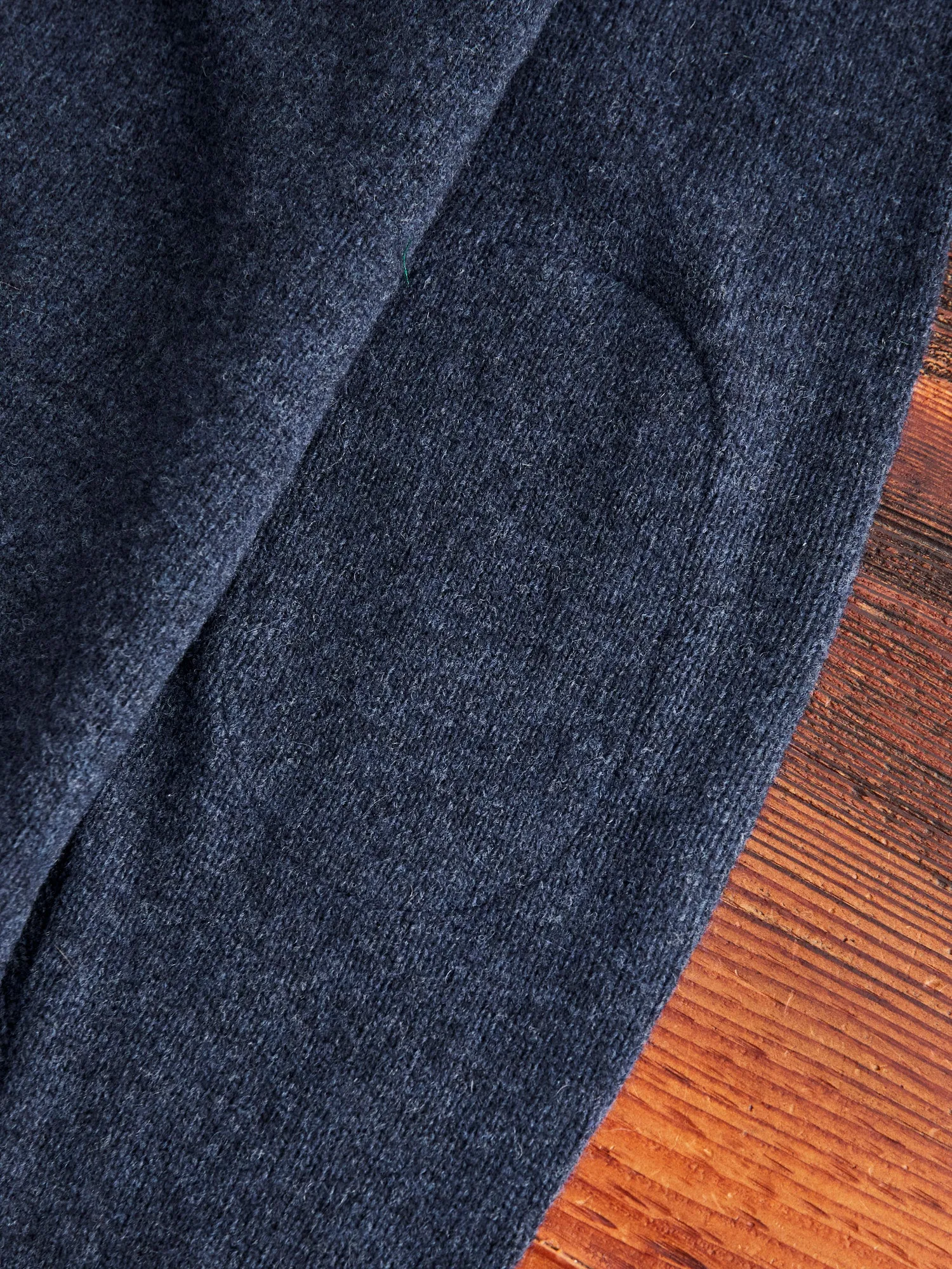 Elbow Patch 7G Cardigan in Navy