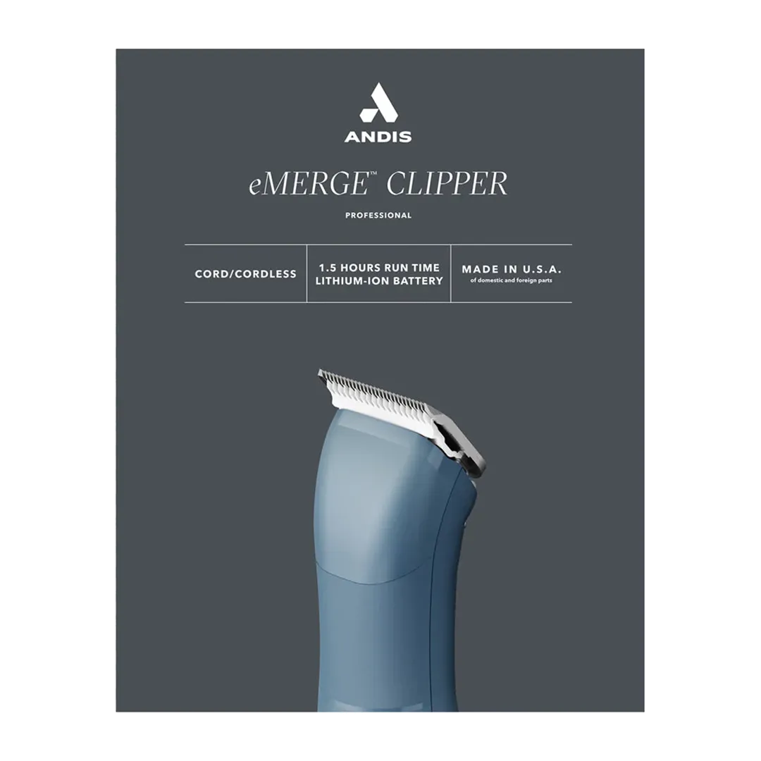 Emerge Clipper Blue by Andis