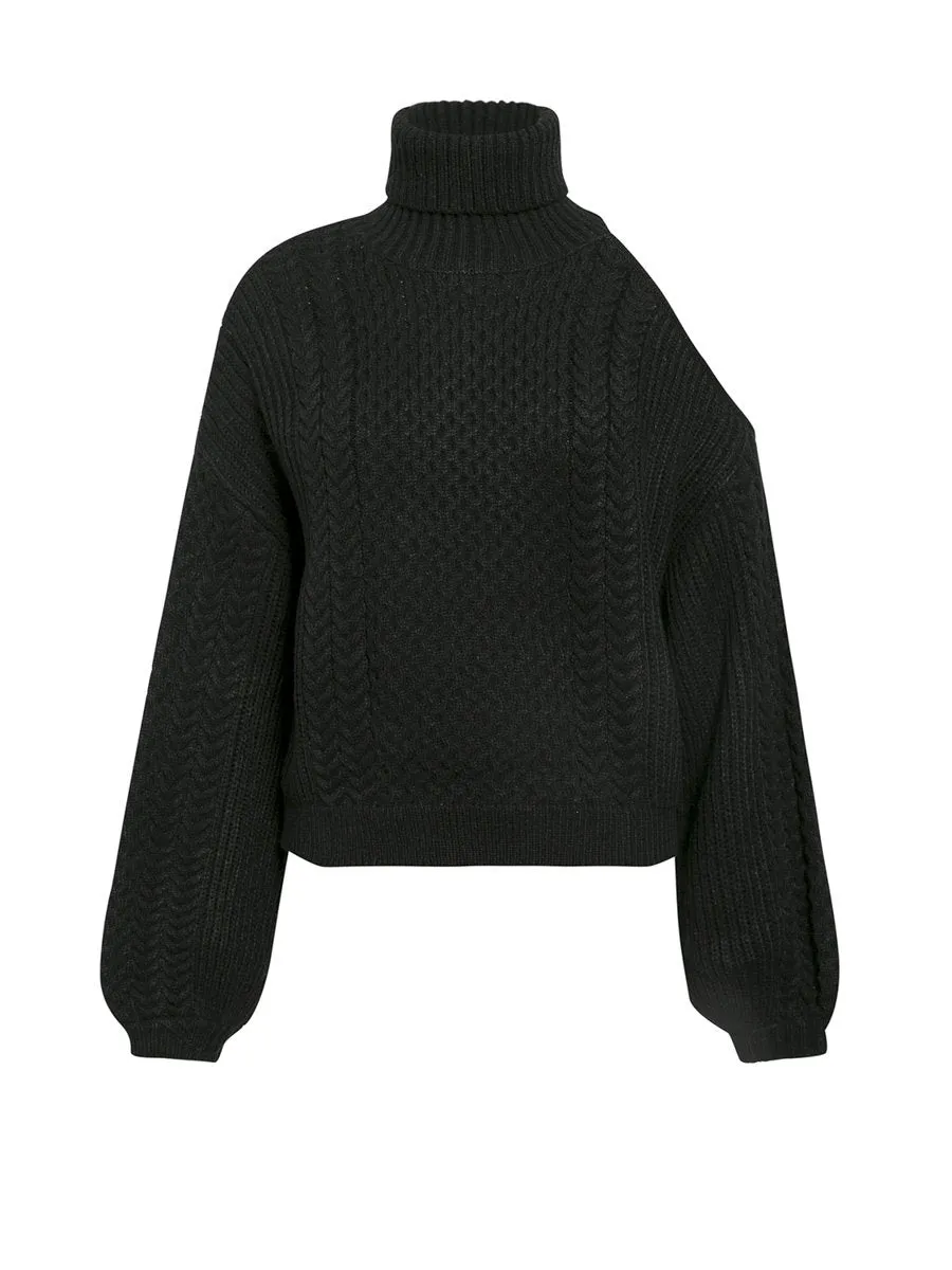 Feels Soft Turtleneck Sweater - Multicolor