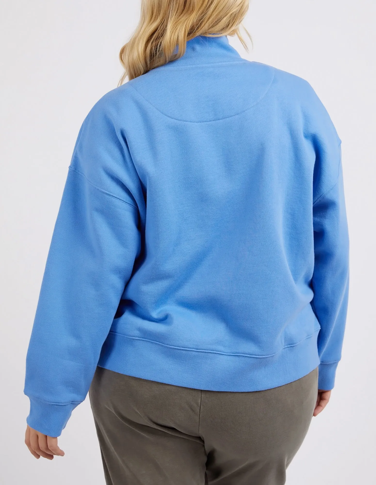 Kelcey Zip Thru Cerulean Blue