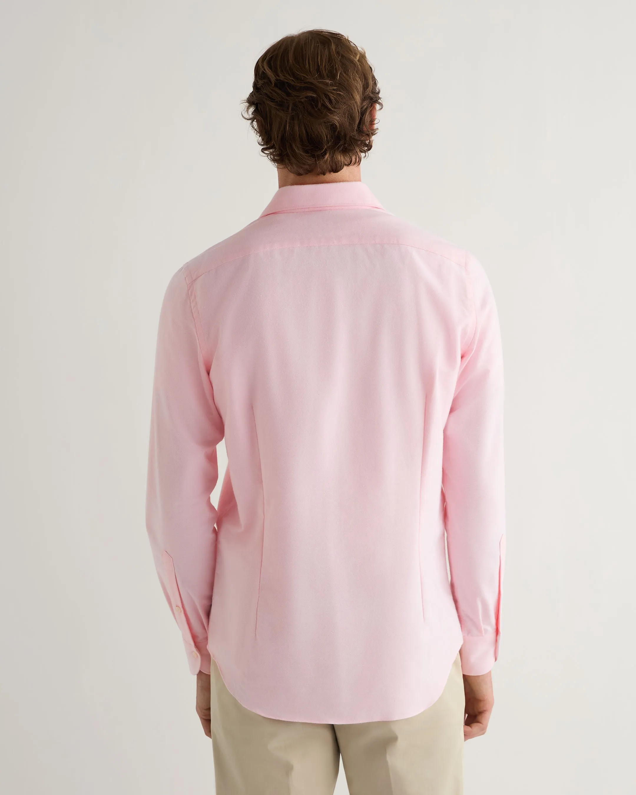 Men's Cannes Soft Flannel Shirt Pink