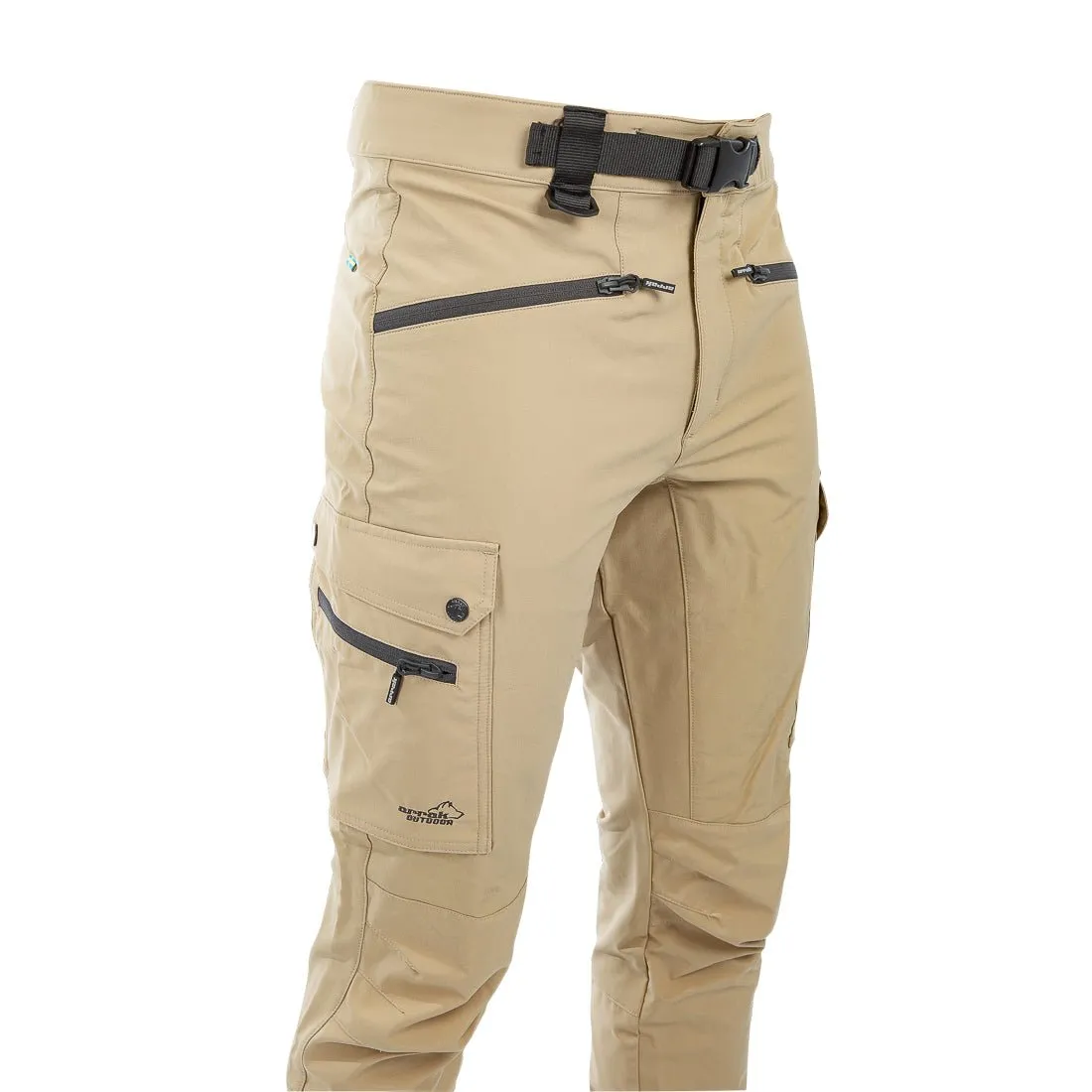 Motion Flex Pant Men Khaki (Short) Inseam 30"