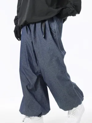 POMT Demin Baggy Snow Pants - Unisex