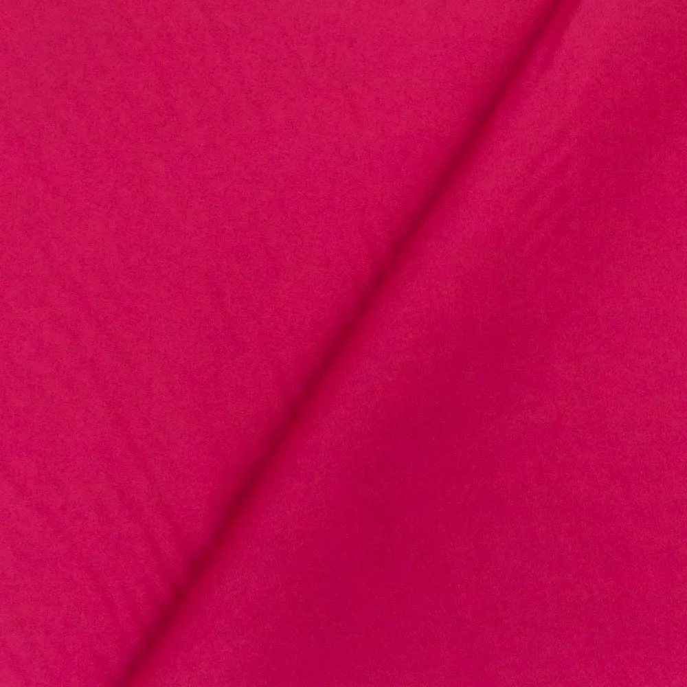 Queen Pink Solid Stretch Cotton Poplin Woven Fabric