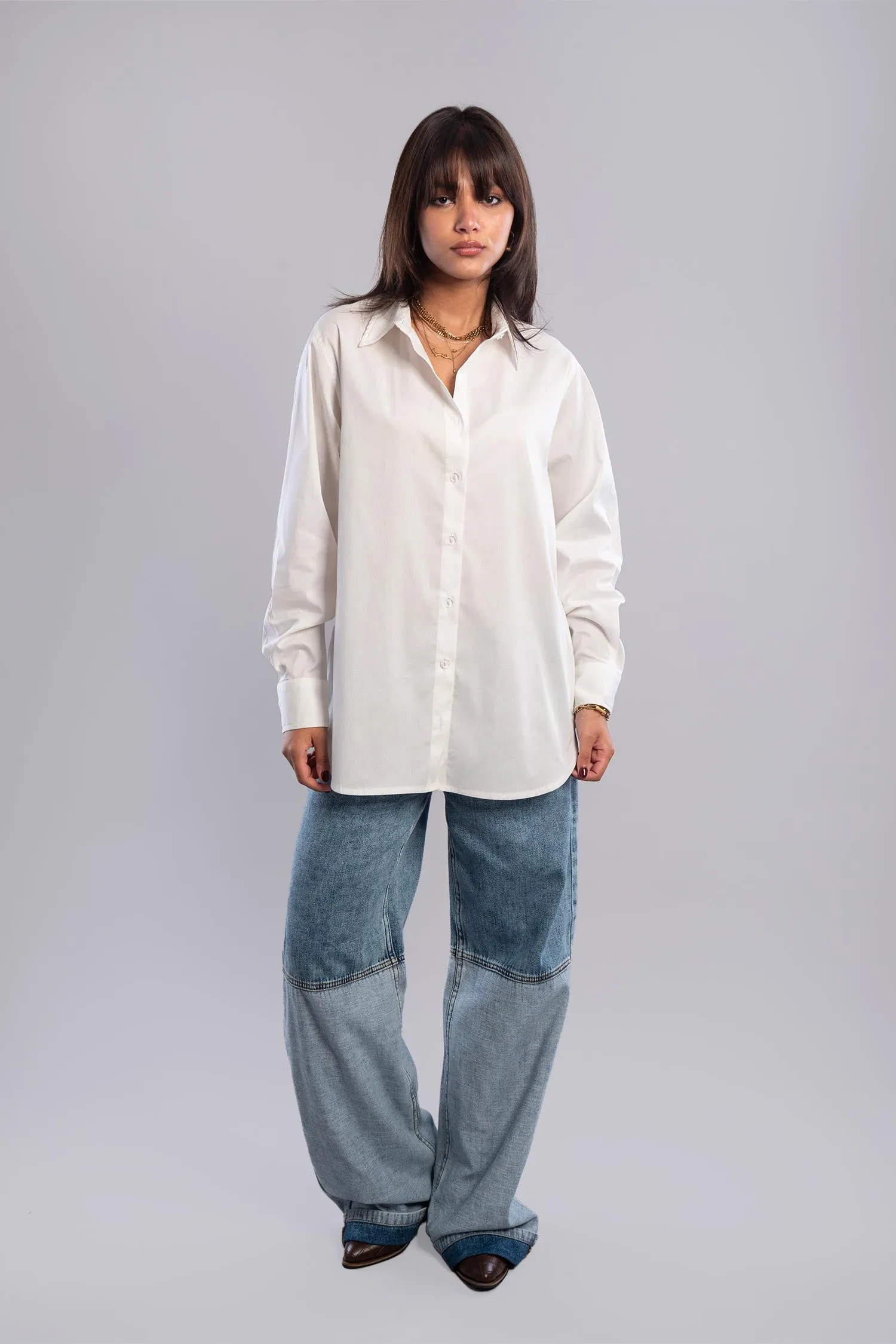 Regular Fit Poplin Shirt - Mitcha Label