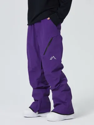 Searipe Diagonal Zipper Snow Pants - Women's