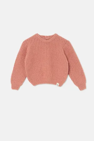 Soft tricot baby sweater