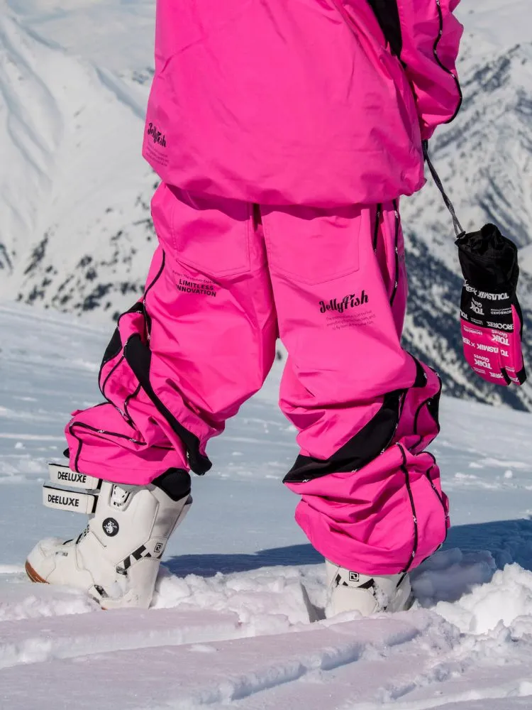 Tolasmik TK PRO  Printed Stitching Snow Pants - Women's