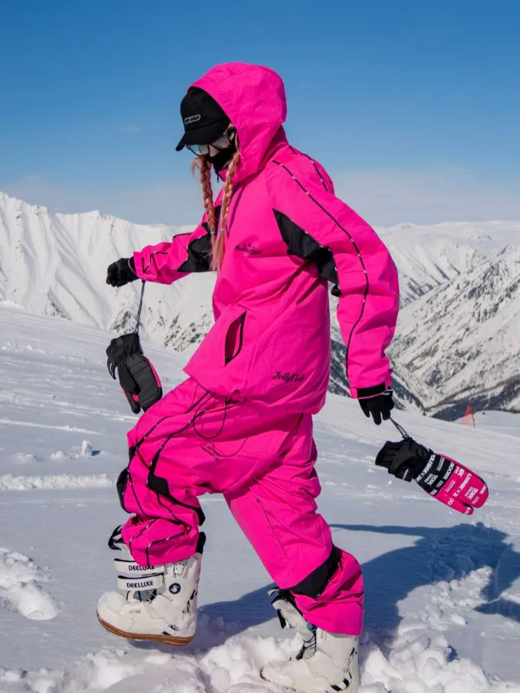 Tolasmik TK PRO  Printed Stitching Snow Pants - Women's