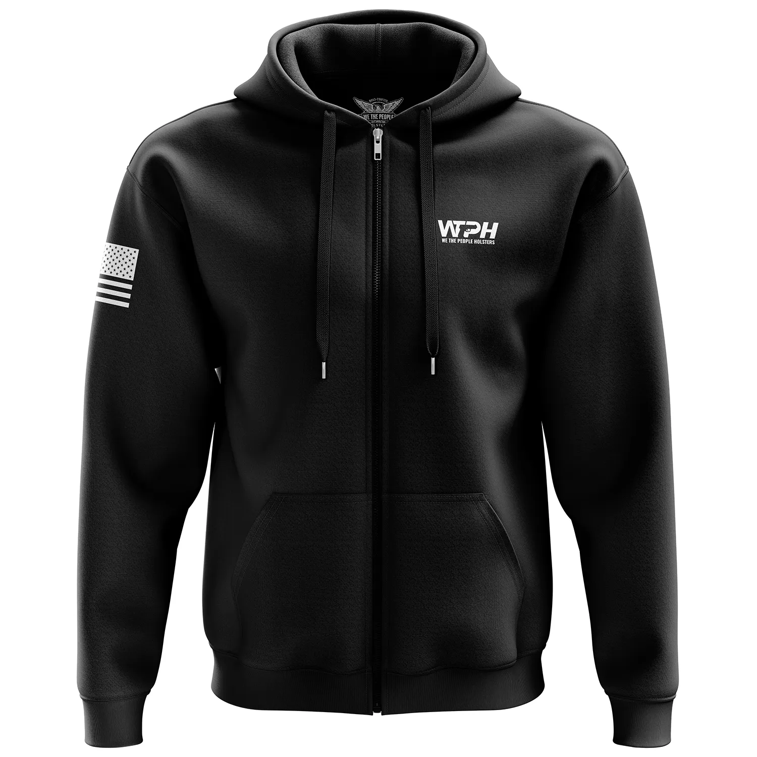 We The People Holsters Logo Zip Up Hoodie